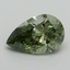 1.80 Ct. Fancy Vivid Green Pear Lab Grown Diamond