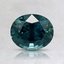 6.8x5.7mm Blue Oval Montana Sapphire
