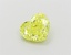 1.10 Ct. Fancy Vivid  Yellow Heart Lab Grown Diamond