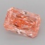 2.57 Ct. Fancy Vivid Pink Radiant Lab Grown Diamond