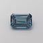 1.00 Ct. Fancy Vivid Blue Emerald Lab Grown Diamond