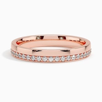 3mm Austin Diamond Ring in 14K Rose Gold