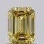 1.01 Ct. Fancy  Yellow Emerald Lab Grown Diamond