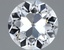 0.52 Ct., D Color, Old European Cut Diamond