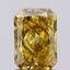 1.53 Ct. Fancy Intense Brownish Yellow Radiant Lab Grown Diamond
