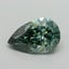 5.01 Ct. Fancy Vivid Green Pear Lab Grown Diamond