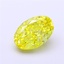 1.58 Ct. Fancy Vivid Yellow Oval Lab Grown Diamond