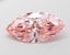 6.14 Ct. Fancy Vivid Pink Marquise Lab Grown Diamond