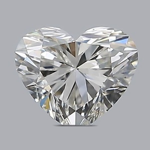 Heart diamond — real photo