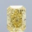 2.62 Ct. Fancy Intense Yellow Radiant Lab Grown Diamond