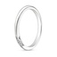 18K White Gold Tacori Founder's Petite Diamond Ring, smallside view