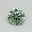 0.7 Ct. Fancy Vivid Pacific Green Round Lab Grown Diamond
