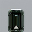 1.01 Ct. Fancy Vivid Green Emerald Lab Grown Diamond