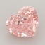 2.31 Ct. Fancy Vivid Pink Heart Lab Grown Diamond