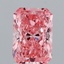 2.08 Ct. Fancy Vivid Pink Radiant Lab Grown Diamond