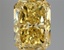 8.98 Ct. Fancy Vivid Yellow Radiant Lab Grown Diamond