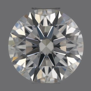 Round diamond — real photo