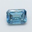 1.51 Ct. Fancy Vivid Blue Radiant Lab Grown Diamond