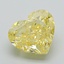 4.56 Ct. Fancy Vivid Yellow Heart Lab Grown Diamond