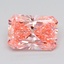 2.98 Ct. Fancy Vivid  Pink Radiant Lab Grown Diamond