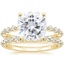 18KY Moissanite Marseille Diamond Bridal Set (1/2 ct. tw.), smalltop view