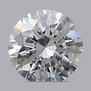 Round diamond — real photo
