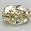 2.23 Ct. Fancy Intense Yellow Oval Lab Grown Diamond