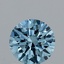 0.95 Ct. Fancy Vivid Blue Round Lab Grown Diamond