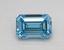 1.14 Ct. Fancy Vivid Blue Emerald Lab Grown Diamond