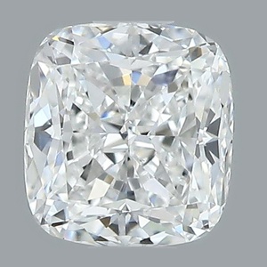 Cushion diamond — real photo