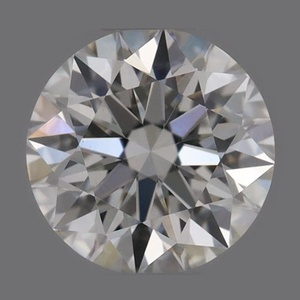 Round diamond — real photo