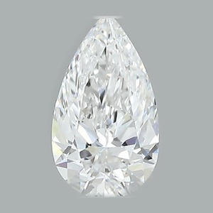Pear diamond — real photo