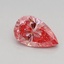 0.48 Ct. Fancy Vivid Pink Pear Lab Grown Diamond
