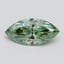1.0 Ct. Fancy Vivid Pacific Green Marquise Lab Grown Diamond