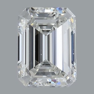 Emerald diamond — real photo