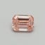 0.31 Ct. Fancy Intense Pink Emerald Lab Grown Diamond