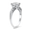 The Jeneva Ring, smalltop view on a hand