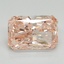 3.01 Ct. Fancy Vivid Pink Radiant Lab Grown Diamond