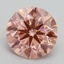 1.70 Ct. Fancy Intense Pink Round Lab Grown Diamond