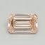 0.66 Ct. Fancy Intense Pink Emerald Lab Grown Diamond