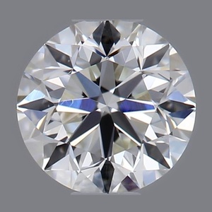 Round diamond — real photo