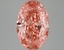 3.67 Ct. Fancy Pink Oval Lab Grown Diamond
