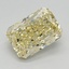 1.60 Ct. Fancy Intense Yellow Radiant Lab Grown Diamond