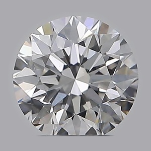 Round diamond — real photo