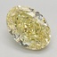 2.63 Ct. Fancy Intense Yellow Oval Lab Grown Diamond