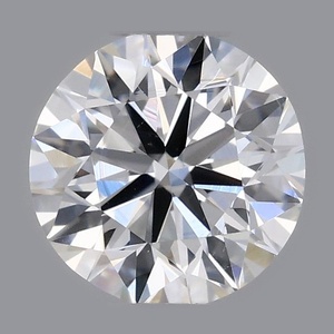 Round diamond — real photo