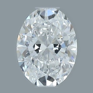 Oval diamond — real photo