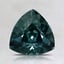 7.2mm Unheated Blue Trillion Montana Sapphire
