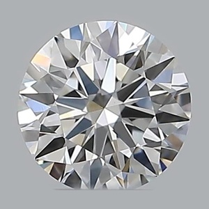 Round diamond — real photo