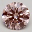 3.06 Ct. Fancy Intense Pink Round Lab Grown Diamond